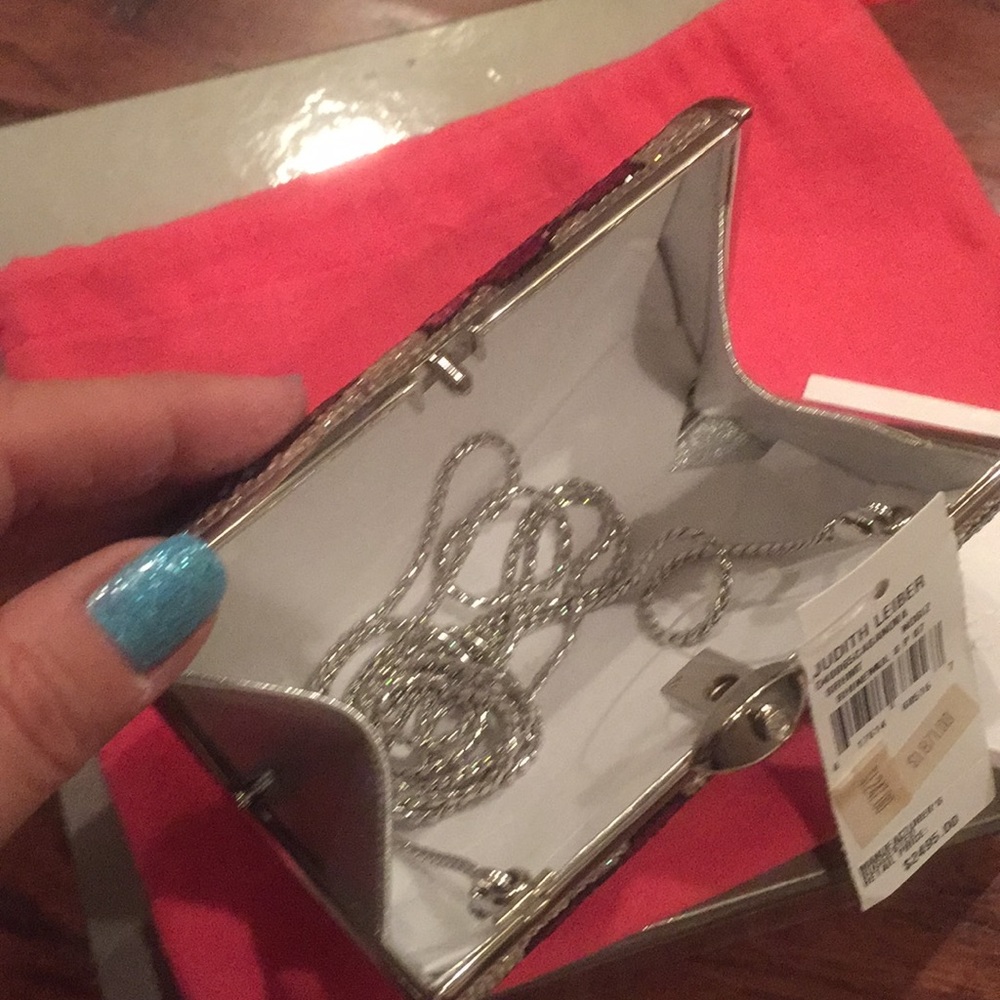 Judith Lieber Swarovski clutch, new - Picture 5 of 8